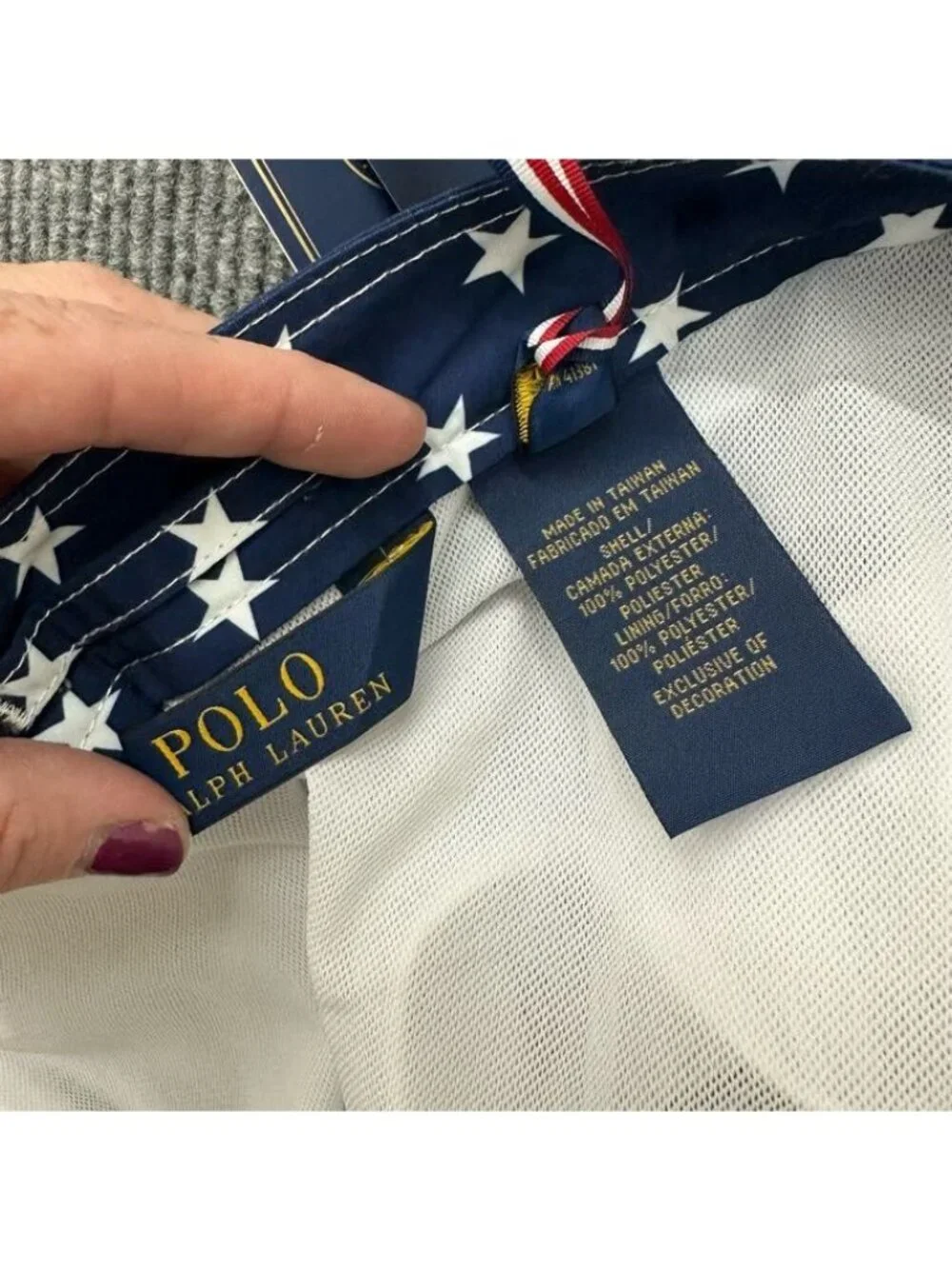 Polo Ralph Lauren Team USA Rio 2016 Olympic Swim Trunks Cityscape Mens Sz 34 NEW